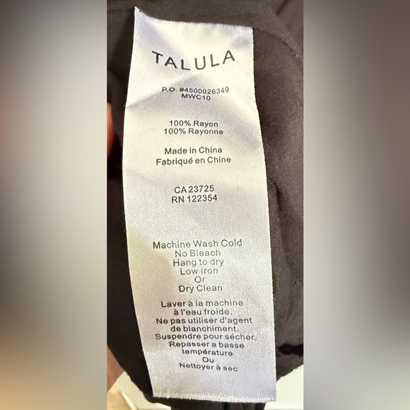 Aritzia Talula Lipinski Black Dress - Picture 4 of 5